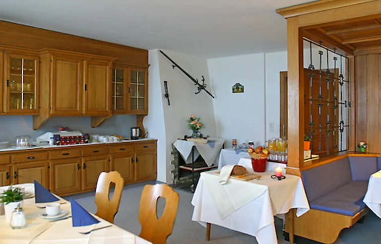 Frühstücksraum Appartement Aufmesser